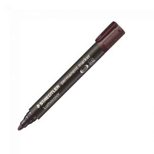 Picture of ST PERMANENT MARKER BULLET BROWN